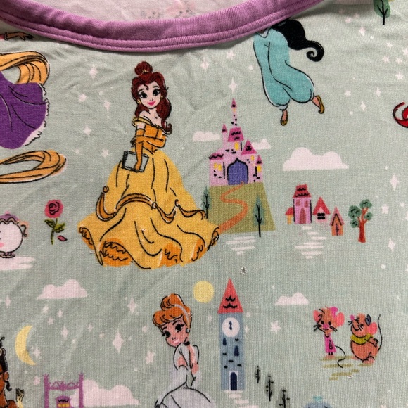Little Sleepies Princess Print Pajama Set - Picture 2 of 6